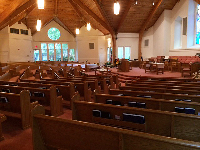 church view from the side